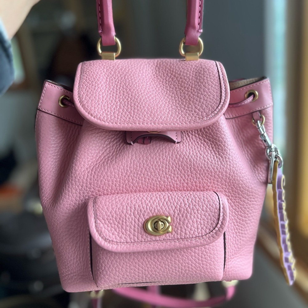 Coach Riya Backpack 21- Pink